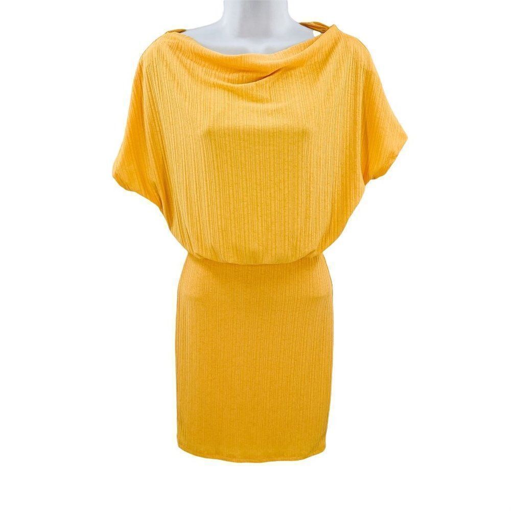 Fashion Nova Not Coming Back To You Off The Shoulder Short Sleeve Mini Dress - Picture 3 of 8